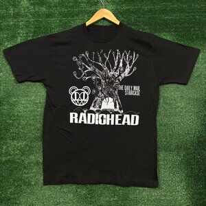 Radiohead The Daily Mail Staircase Rock Band T-Shirt Size Large
